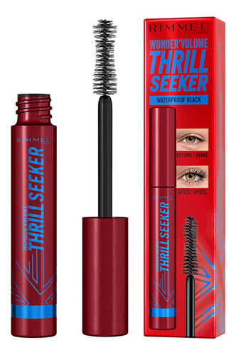 Rimmel Mascara Pestañas Thrill Seeker Waterproof Black