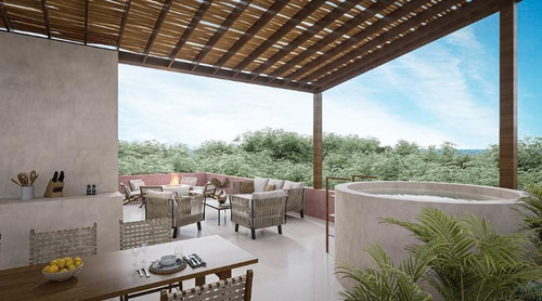 Suite En Preventa En Cozumel / Gym, Spa, Bar, Lavandería, Elevador Y Más