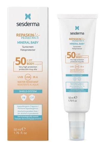 Repaskin Pediatrics Mineral Baby Spf 50 50ml Sesderma