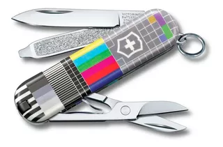 Navaja Victorinox Classic Ed. Limitada 2021 Retro Tv Color Multicolor