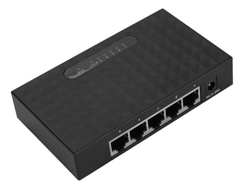 Conmutador Gigabit Ethernet, 5 Puertos Fast 10/100/1000mbps