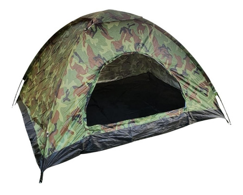 Barraca Camping Camuflada 3lugares-menor Preço Mercado Livre