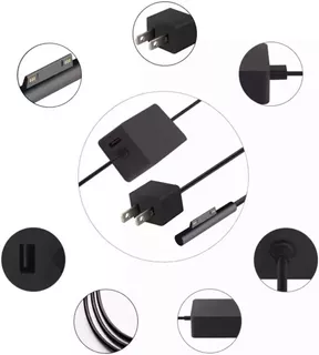 Surface Pro Charger, 65w 15v 4a Power Adapter For Microsoft