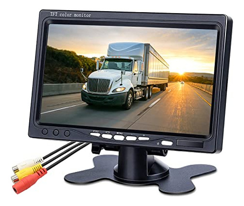 B-qtech 7 Inch Hd Vehicle Backup Camera Monitor Rear View Re