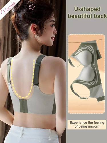 Sujetador Push Up Sin Aros Super
