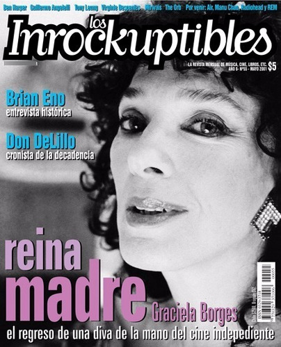 Revista Los Inrockuptibles 55. Mayo 2001. Graciela Borges