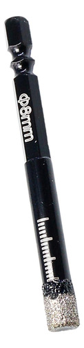 2 Broca De Núcleo De Diamante Vástago De 8 Mm