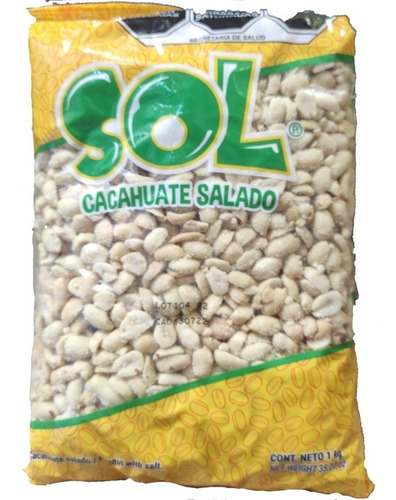 Cacahuate Salado Sol 1k