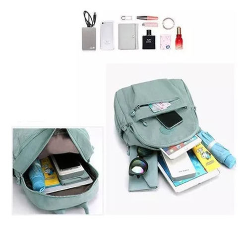 Mochila Universitaria Para Mujer Con Correa Reforzada