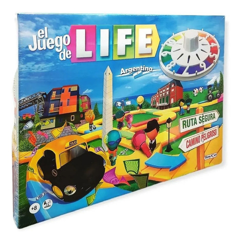Juego De Mesa Juego De La Vida Life Argentina Original Toyco