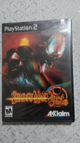 Ps2 Shadowman *sealed* (no Crash,megaman,silent,resident)