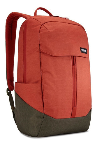 Mochila Para Notebook Lithos 20 L - Rooibos/forest - Thule