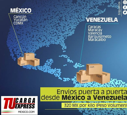 Imagen 1 de 1 de Envios De Mexico A Venezuela Aereo Y Maritimo