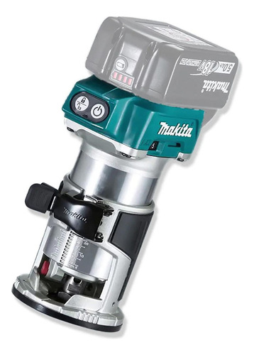 Fresadora 3/8 - 1/4 18v Lxt Bl 40 Mm Baretool Makita Drt50z