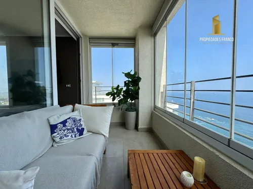 Arriendo Loft Moderno 1d 1b Vista Al Mar Reñaca Norte