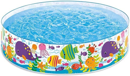 Piscina Intex Fácil Llenado Rígida 1.83 / P Niños/ Jardín  