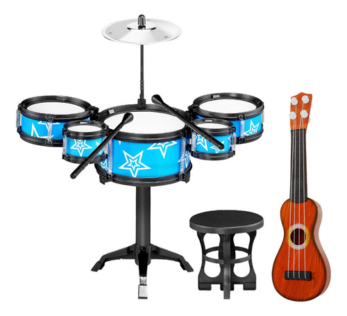 Simulación De Juguetes De Tambor Para Niños, Conjunto De
