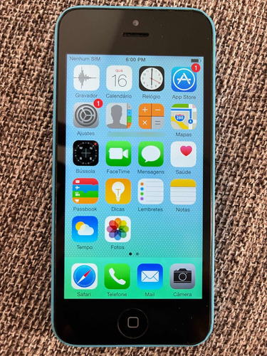 iPhone 5c Azul 16gb
