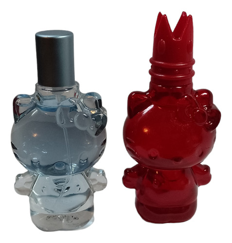 Hello Kitty Perfume Oficial  Rojo Y Azul