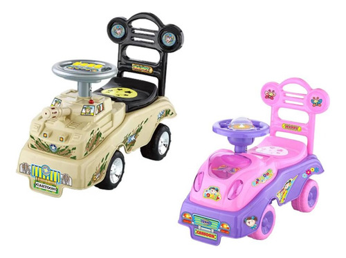Carrito Montable Correpasillos Buggy Con Funciones Didactico
