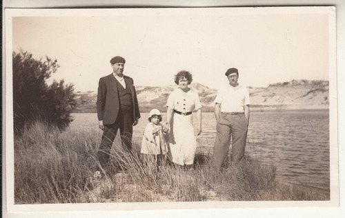 1937 Fotografia En Balneario La Floresta Canelones Uruguay 