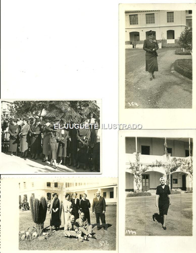 Lote 4 Foto Antigua C 1935 Salta Uriburu Brown Caras Caretas