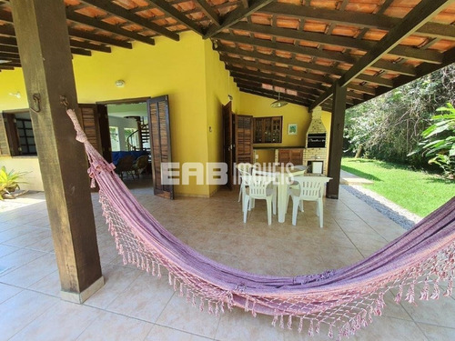 Imagem 5 de 25 de Casa Em Frente À Área Verde, Para Locação De Temporada, A Poucos Metros Da Praia De Itamambuca - Ceh - 68880490
