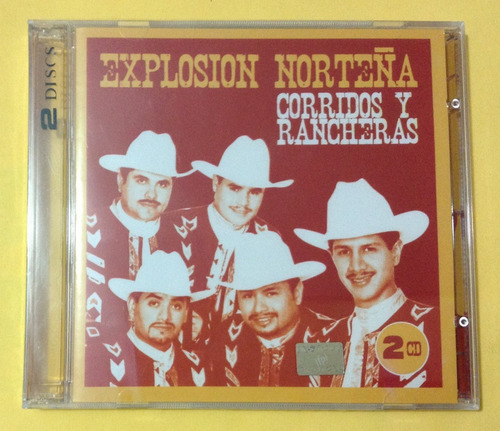 Explosión Norteña - Corridos Y Rancheras - Cd Doble 