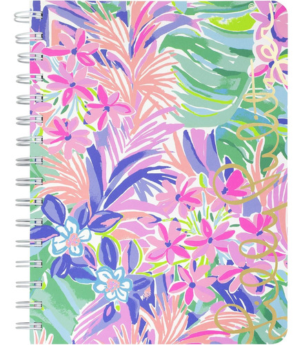 Mini Cuaderno De Espiral De Tapa Dura, 8.25 X 6.5 Pulgadas, 