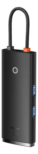 comprar Adaptador Hub Baseus USB-C Hdmi Usb3.0 PD100w SD\u002FTF de 6 puertos