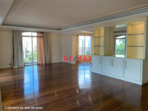 Imagem 8 de 30 de Apartamento Com 4 Dormitórios Para Alugar, 340 M² Por R$ 3.900,00/mês - Vila Andrade - São Paulo/sp - Ap0754