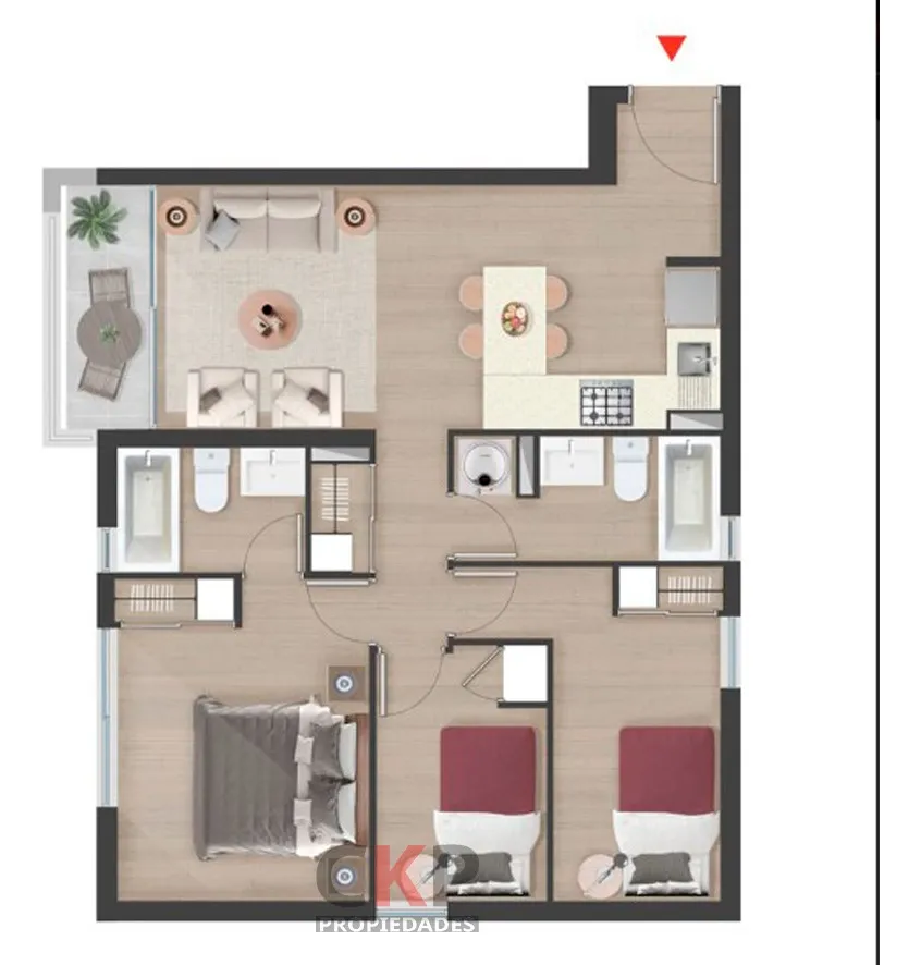 Imagen 2 de 12 de Venta Sin Comision Nuevo 3 D/ 2 B /entrega Inmediata