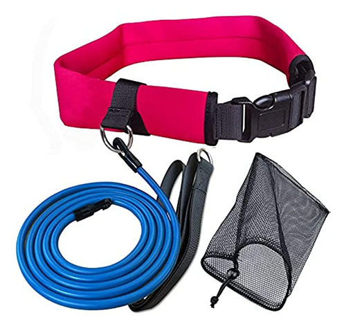 Uceder Swim Tether Stationary Swimming,swim Resistance Belt