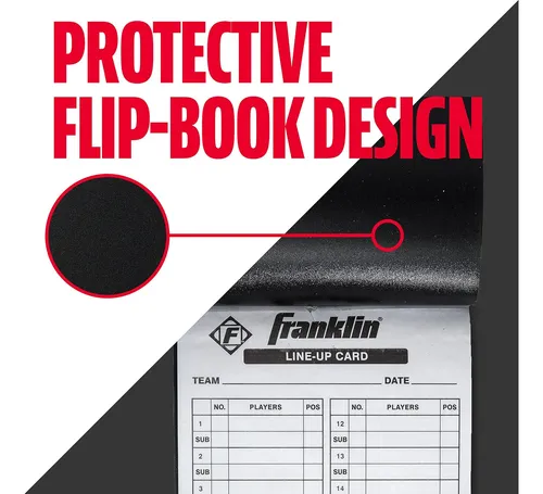 Franklin Sports Béisbol/softball Line Up Tarjetas