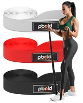Comprar Bandas Elasticas De Ejercicio Resistencia En Tela 3 Ligas Cintas De Entrenamiento Fuerza Pesas Para Piernas Glúteos Brazos Espala Gimnasio Dominadas Asistidas Gym Pull Ups Empuje De Cadera Pbold