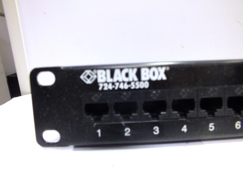 Patch Panel Black Box Jpm610a-r6 24 Portas 48x48cm (Usado)