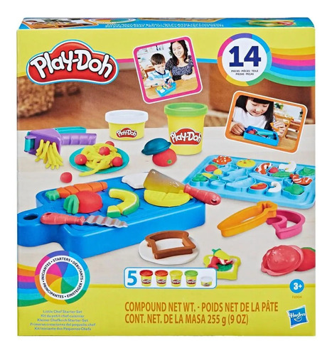 Masas Play-doh Primeras Creaciones Del Pequeño Chef Hasbro