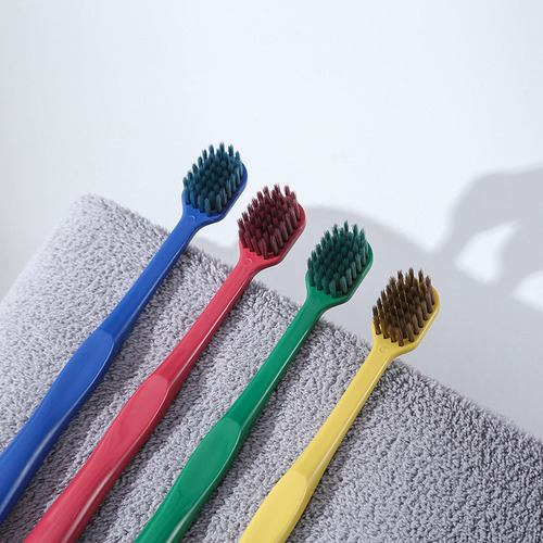 Cepillo De Dientes De Cerdas Suaves De 2 Piezas Con Cabezal