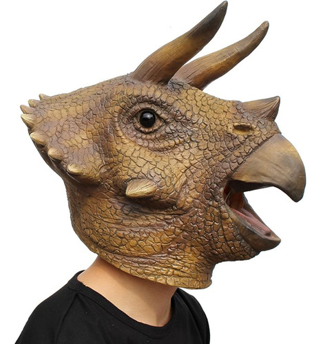 Máscara De Látex Con Cabeza De Animal T-rex, Máscara De Dino