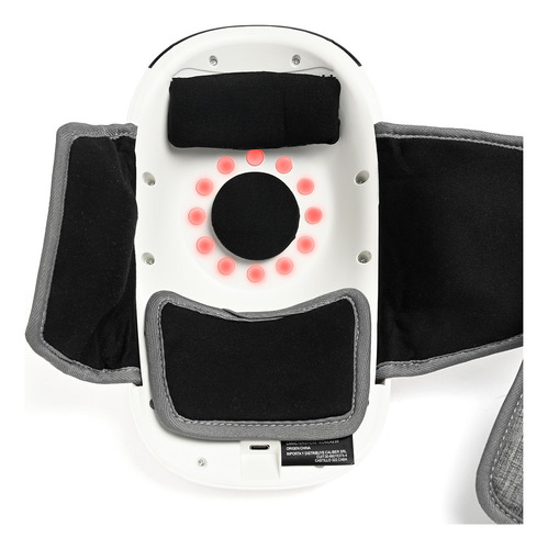 Masajeador Wolke Recover Pierna Rodilla Compresor Usb Calor Blanco