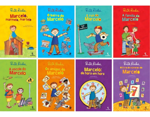 Kit Ruth Rocha: Marcelo Marmelo Martelo (colecao, De Ruth Rocha. Editorial Moderna, Capa Mole Em Português