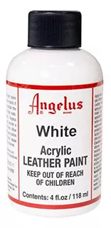 Art Paint - Pintura Acrílica Angelus, 4 Onzas, Color Blanco