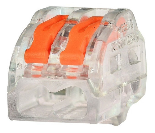 Kit Conector Emenda Rápida Derivação Borne 2 Fios 200 Pçs Decorarmais