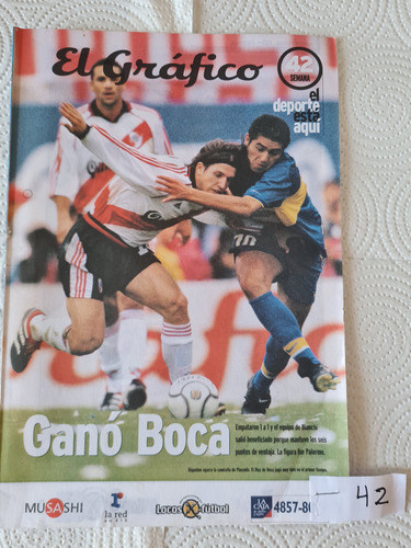 El Gráfico Semana 42 Ganó Boca