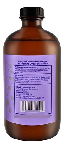 Colágeno Líquido Marino Saint Marie 450 Ml Arándano Arándano
