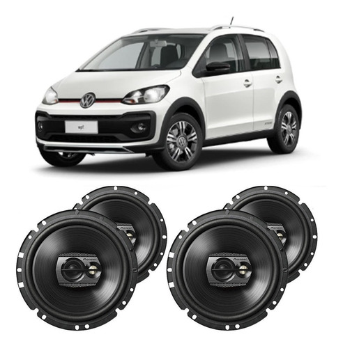 Falante Vw Up 2018 A 2021 200w Rms 4 Portas Automotivo