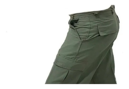 Pantalon Cargo Lolog Explora Secado Rapido Trekking Hombre