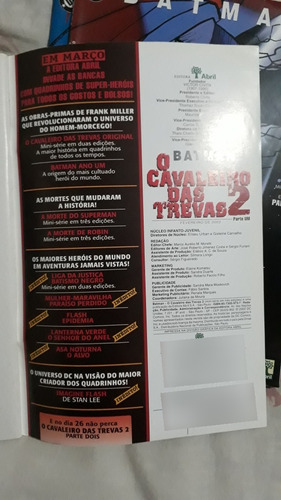 Hq Batman O Cavaleiro Das Trevas 1 E 2 + Ano Um Miller G2