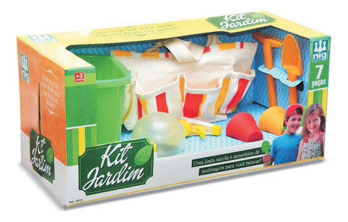Kit Jardim Infantil Com Acessorios Da Nig Brinquedos 0613