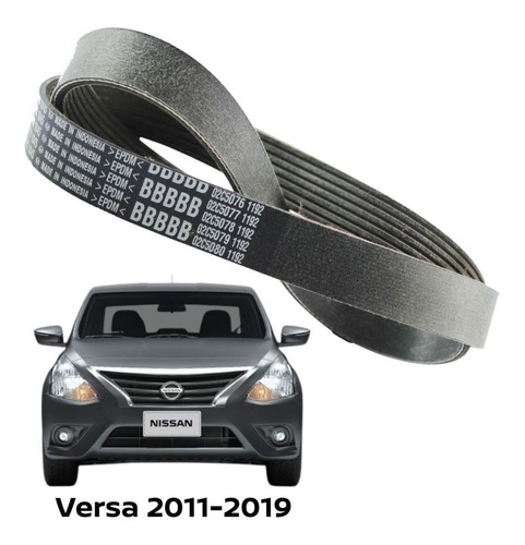 Banda Accesorios C/aire Ac Versa 2011-2019 Nissan